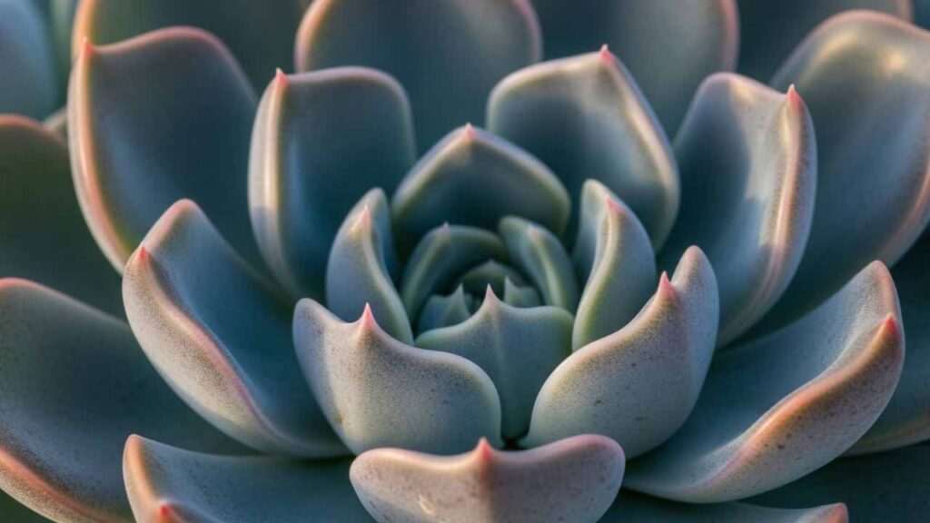 Como descrever a pruína azul de echeveria subsessilis no prompt sem perder realismo