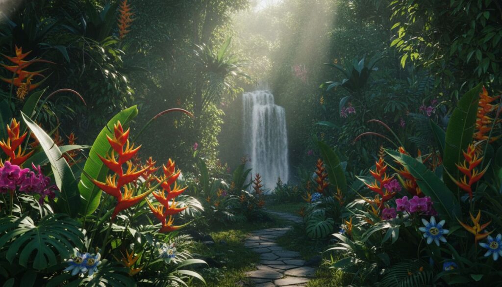 Como criar flores tropicais brasileiras com aparência cinematográfica