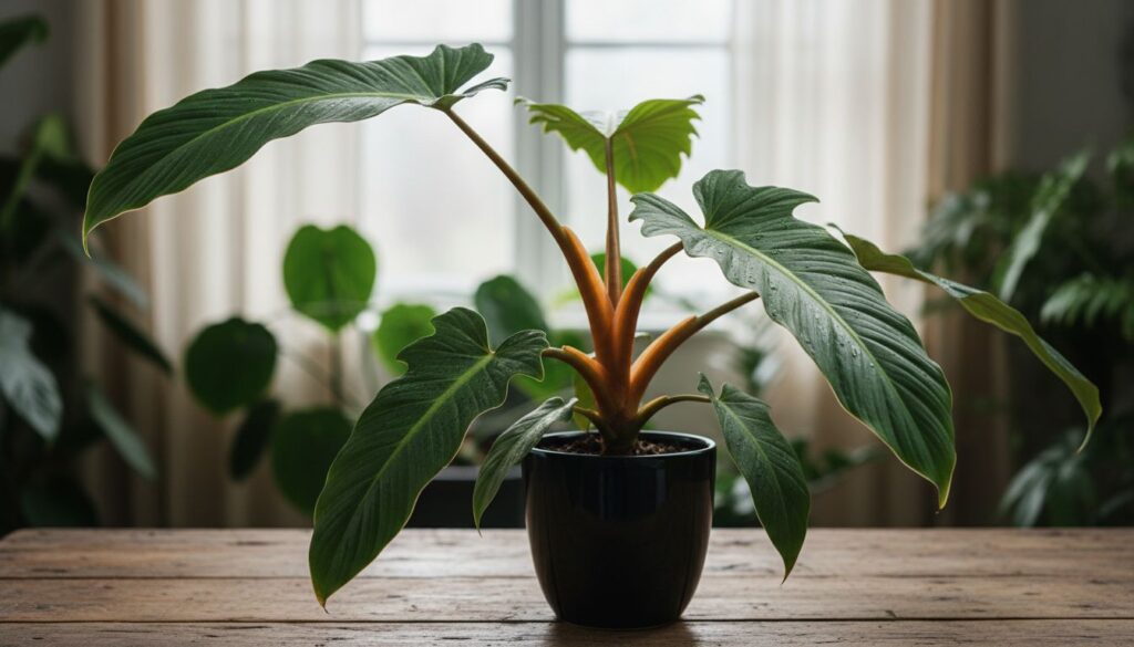 Como destacar o formato único da Philodendron billietiae sem exageros