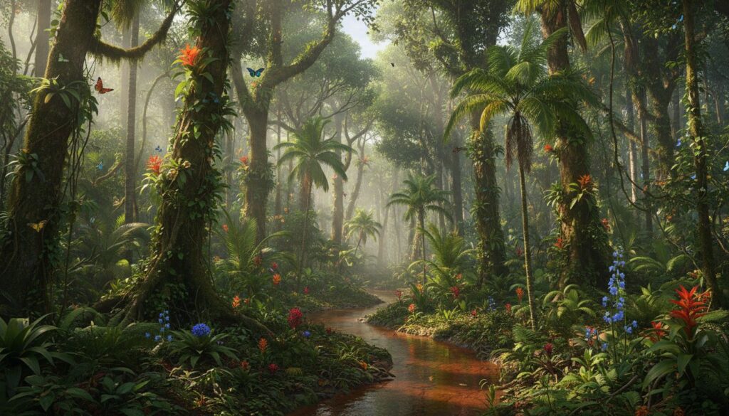 Como gerar árvores tropicais brasileiras em estilo hiper-realista