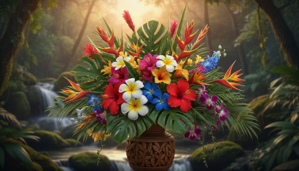 Como gerar flores tropicais inspiradas nas Filipinas