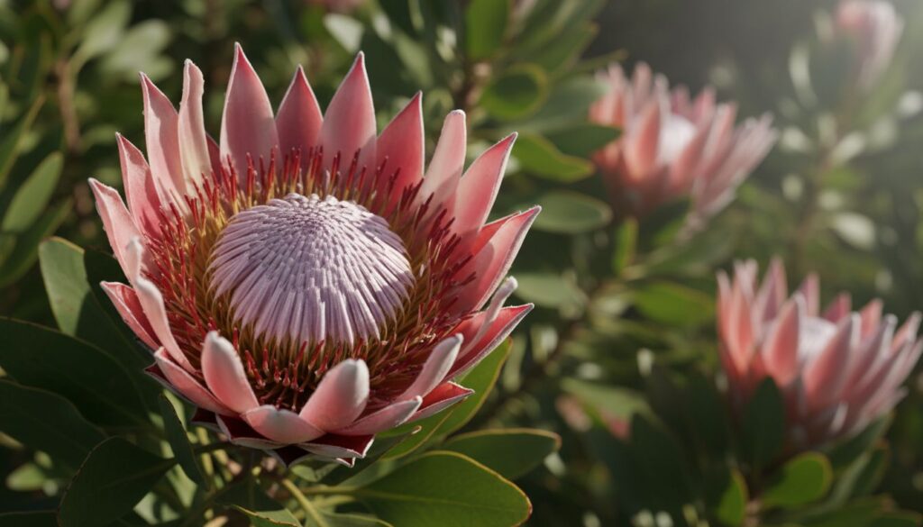 Como manter a intensidade da Protea cynaroides sem exagerar na saturação