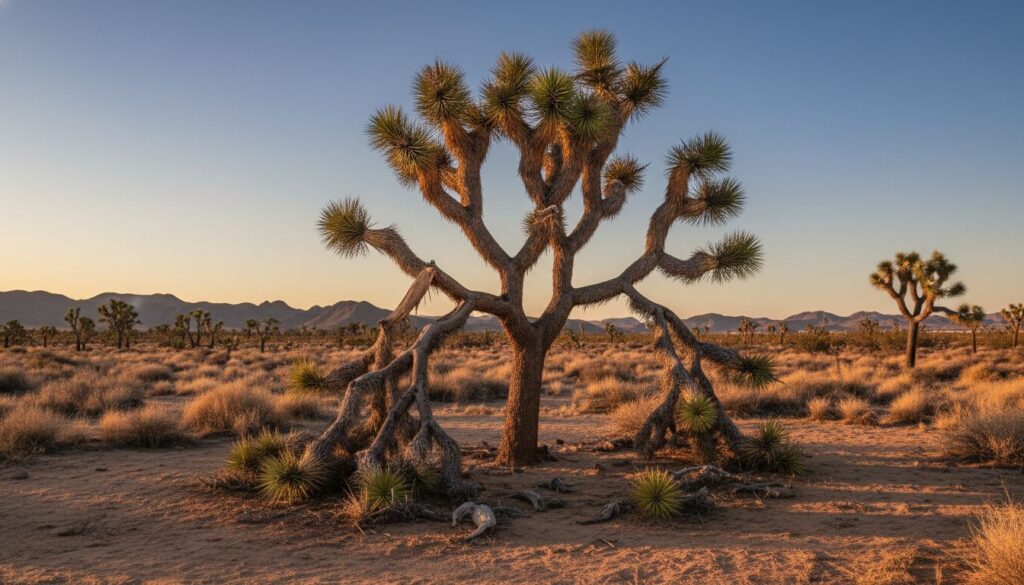 Por que a Árvore do deserto Joshua perde forma natural