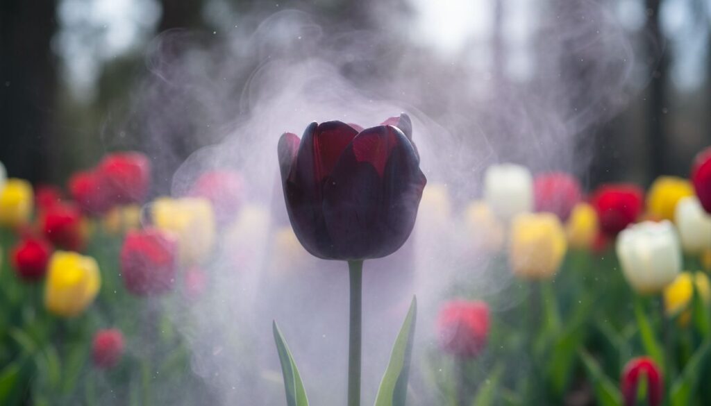 Por que a Tulipa Negra perde profundidade no prompt