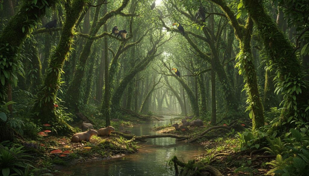 Prompts raros para criar florestas tropicais brasileiras ultra detalhadas