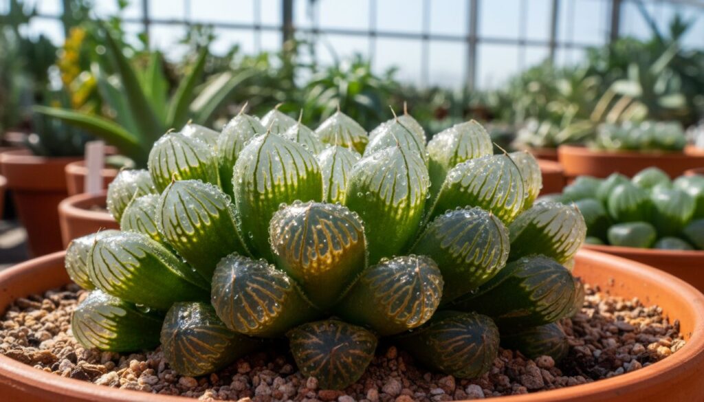 Transparência realista: o desafio da Haworthia cooperi
